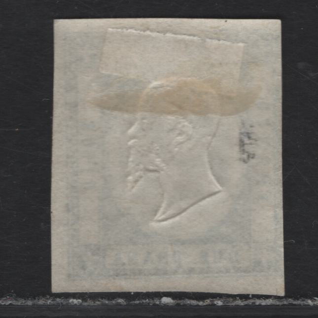 Lot 8 Neapolitan Provinces SC#22 2g Blue King Victor Emmanuel II, 1861 King Victor Emmanuel II Issue, A FOG Single, Displaying Same Characteristics As Lot 7, Full Margins On 3 Sides, Very Close On One.
