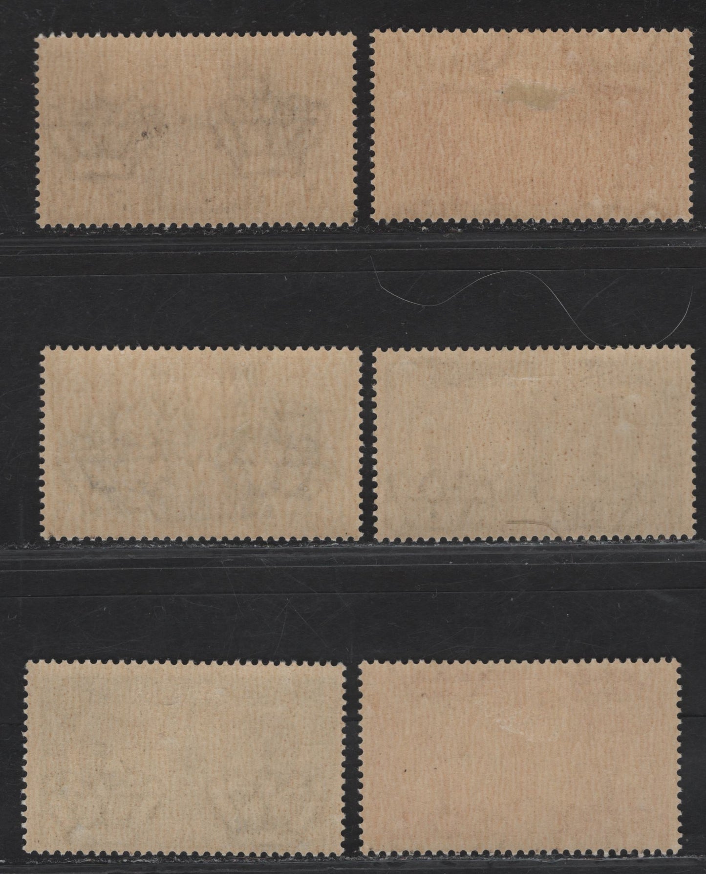 Lot 14 Italy SC#413-418 10c - 1.25l Deep Brown - Deep Blue Hitler & Mussolini, 1941 Rome-Berlin Axis Issue, 6 F/VFOG Singles