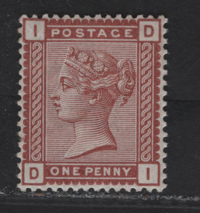 Lot 151 Great Britain SG#166 1d Venetian Red Queen Victoria, 1880 Queen Victoria Issue, A VFOG Single, Imperial Crown Wmk