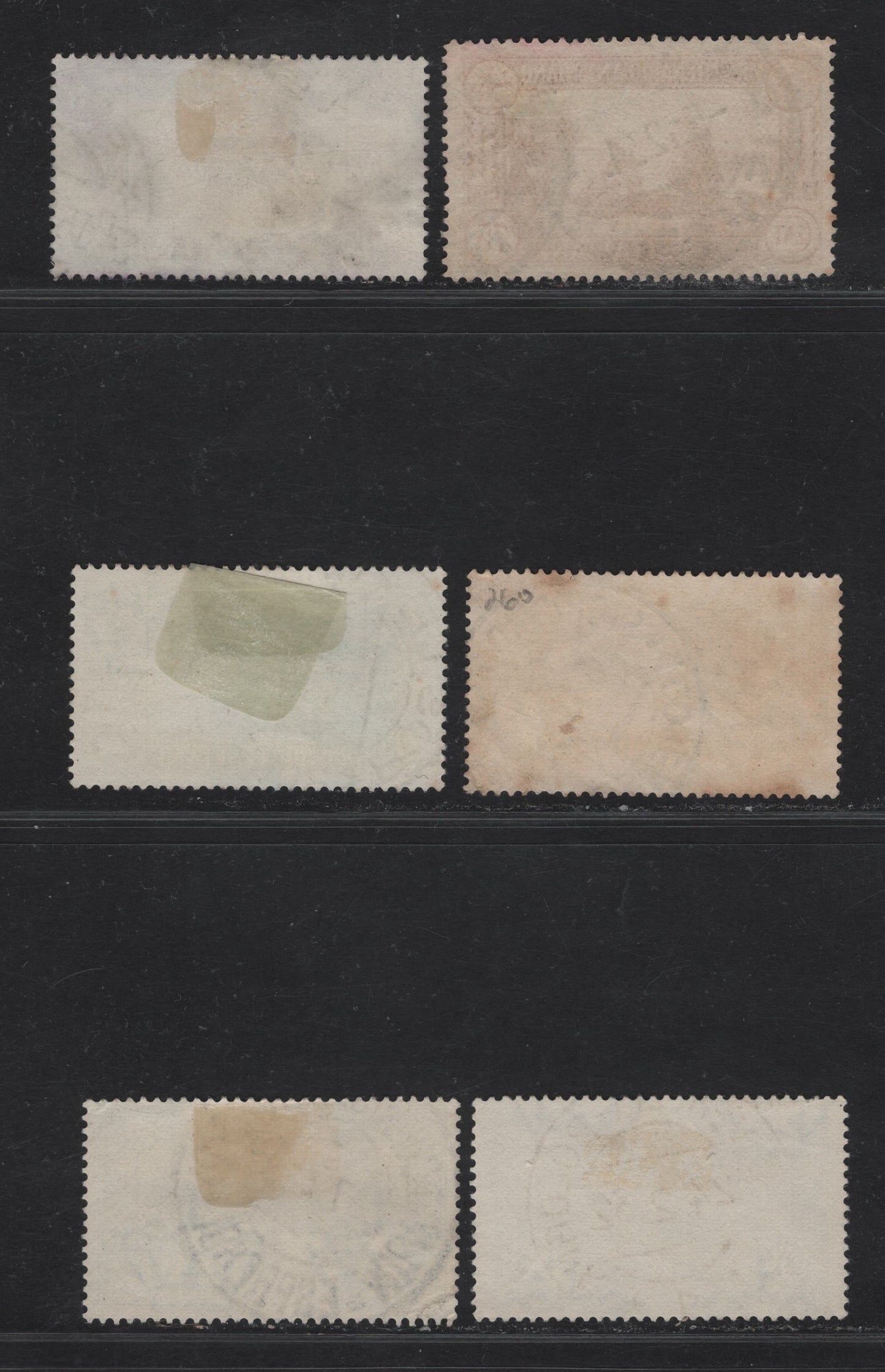 Lot 232 Italy SC#258-263 20c - 75c Dull Violet - Brown Red St Anthony - St Anthony's Death, 1931 St Anthony of Padua Issue, 6 Very Fine Used Singles, Full Readable & Dated Cancels (1931 & 1932)