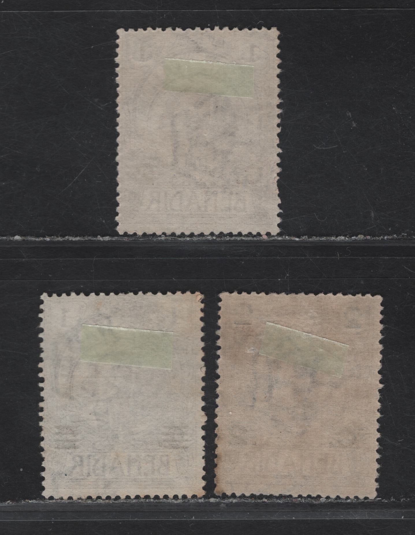 Lot 37 Somalia SC#40-42 1b - 3b on 2c on 1b Brown - Brown Elephant, 1923 Surcharges On Elephant Definitives, 3 Very Good/Fine Used Singles, #40 Appears to be CTO, #42 Cannot Tell If Cancel is Genuine, #41 Looks Genuine.