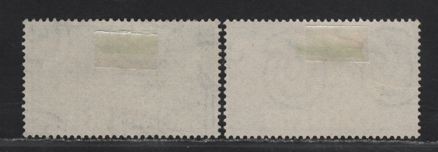 Lot 45 Somalia SC#E8-E9 30c - 80c Blue Green & Violet Bananas Grant's Gazelles, 1950 Special Delivery Issue, 2 Fine/Very Fine Used Singles