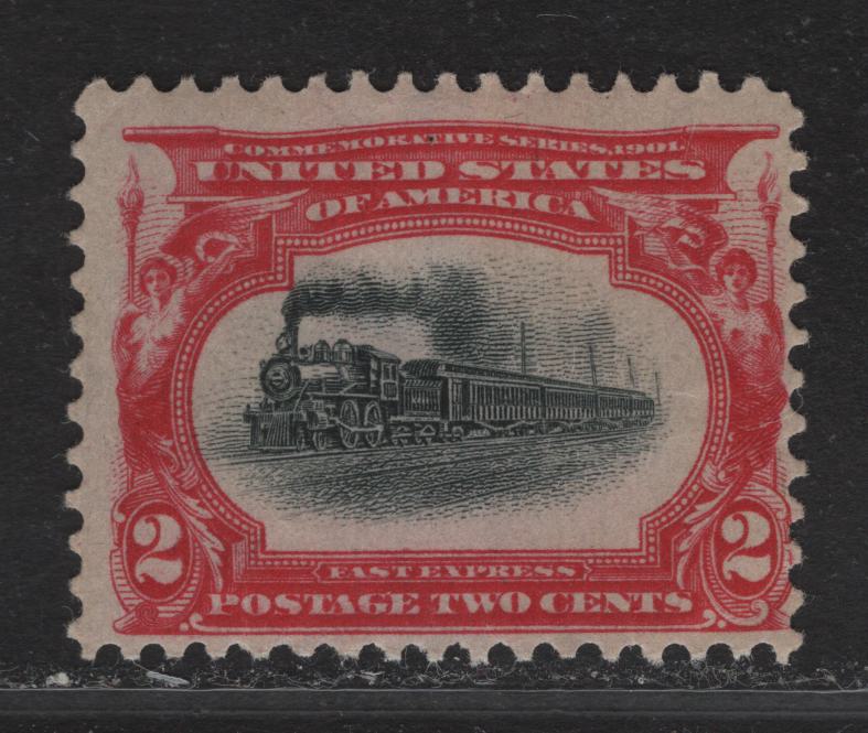 Lot 53 United States SC#295 2c Carmine & Black Empire State Express, 1901 Pan American Exposition Isse, A FOG Single