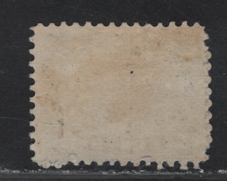 Lot 65 (C) New Brunswick #10 12.5c Blue Steamship, 1860 Cents Issue, A FOG Single, Perf 11.75, Cents-E Paper