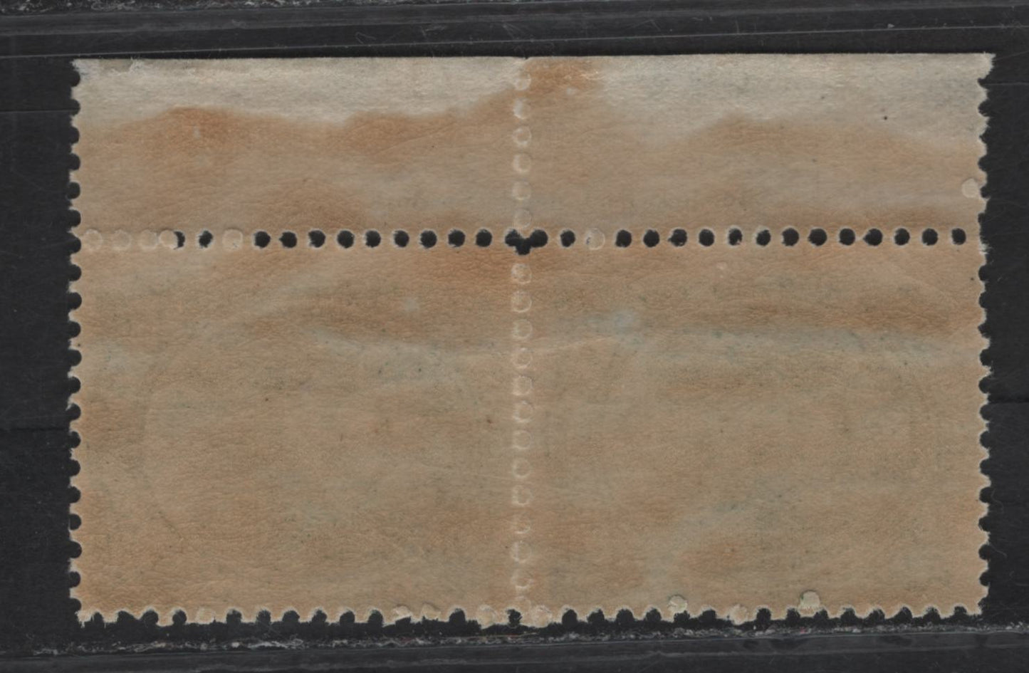 Lot 72 (C) Nova Scotia #11 8.5c Green Queen Victoria, 1860-1863 Cents Issue, A VFNH Imprint Pair, Cents-F Paper, Perf 11.75x12, Showing Guidelines & Guide Dots In Right Margins.
