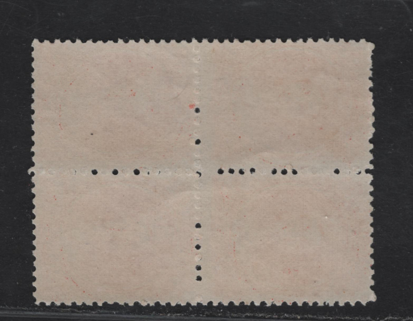Lot 75 (C) Nova Scotia #12 10c Vermillion Queen Victoria, 1860-1863 Cents Issue, A FNH Block Of 4, Perf 11.75, Cents-L Paper