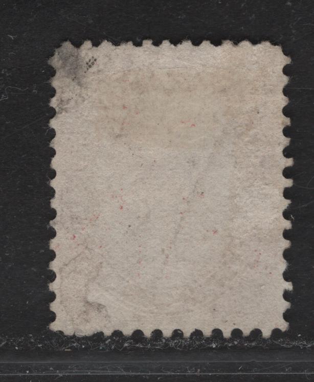 Lot 89 (C) Canada #14viii 1c Rose Queen Victoria, 1859-1864 Cents Issue, A Very Good Unused Single, Perf 12x11.75, Paper Cents-C, Small Repaired Tear At UR.