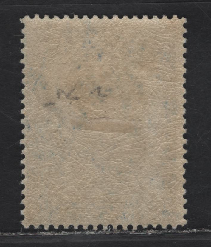 Lot 107 (C) Newfoundland #124 15c Dark Blue Langemarck, 1919 Trail of the Caribou Issue, A FOG Single, Paper WM-F, Line Perf 14.1