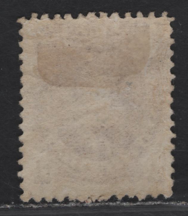 Lot 12 (C) Newfoundland #32A 1c Brown Lilac Edward, Prince of Wales, 1868-1894 2nd Cents Issue, A Fine Used Single, Paper Cents-AA, Tiny Manuscript Cancel That Has Been Regummed To Appear Mint, Perf 11.75x12.