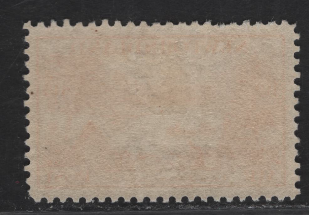 Lot 154 (C) Newfoundland #C14 10c Yellow Green & Gray Green - Bistre & Gray Brown land of Hearts Delight, 1933 Airmail Issue, A FOG Single