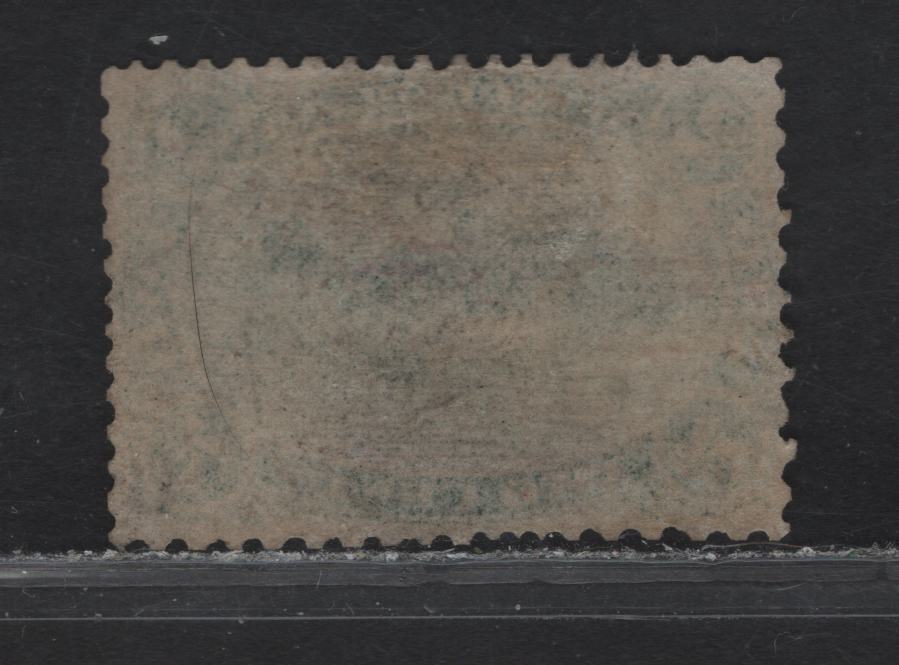 Lot 3 (C) Newfoundland #24a 2c Green Codfish, 1865-1894 Cents Issue, A VGOG Single, Paper Cents-V, Left Perfs & Right Half of Bottom Margin Appear To Have Been Reperfed, What Appears To Be Original Gum.