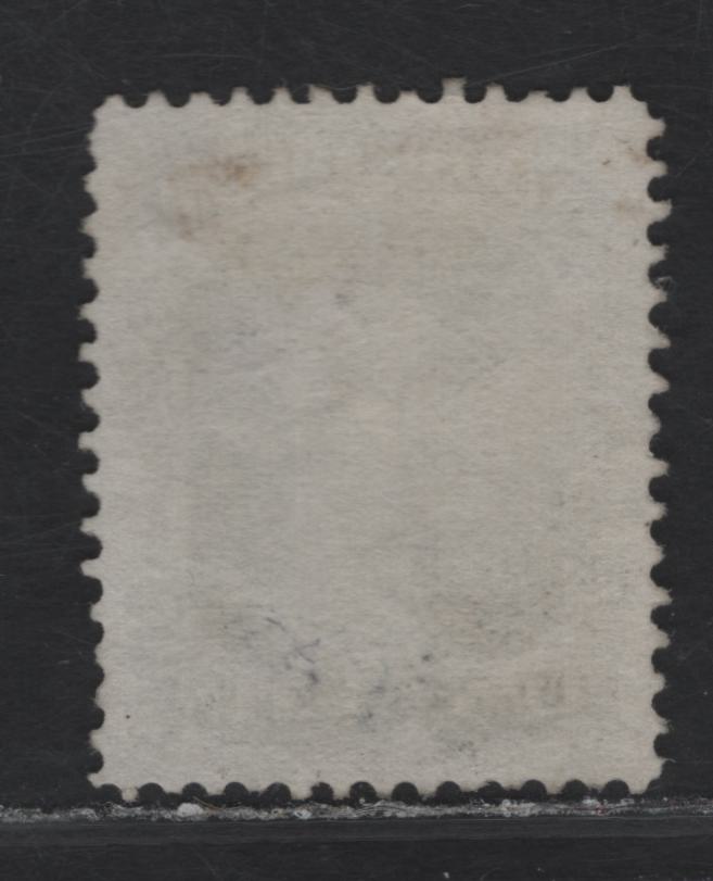 Lot 6 (C) Newfoundland #27 10c Black Prince Albert, 1865-1894 Cents Issue, A Very Fine Used Single, Paper Cents-W, Perf 12, Traces Of Imprint Along Right Perfs, Centered Just Slightly To The Top.