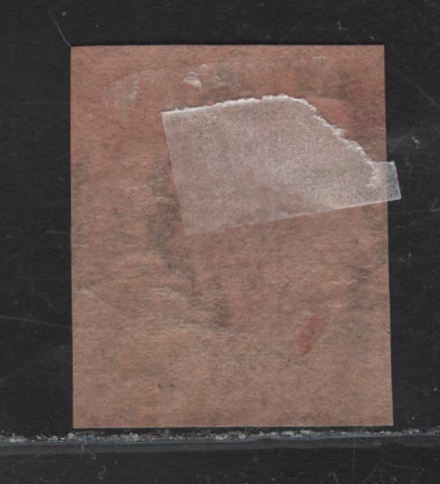 Lot 140 Prussia SC#3 1sgr Black on Rose King Frederick William IV, 1850-1856 King Frederick William IV Issue, A VFOG Imperf Single, Full Margins On 3 Sides & Close On 1 Side