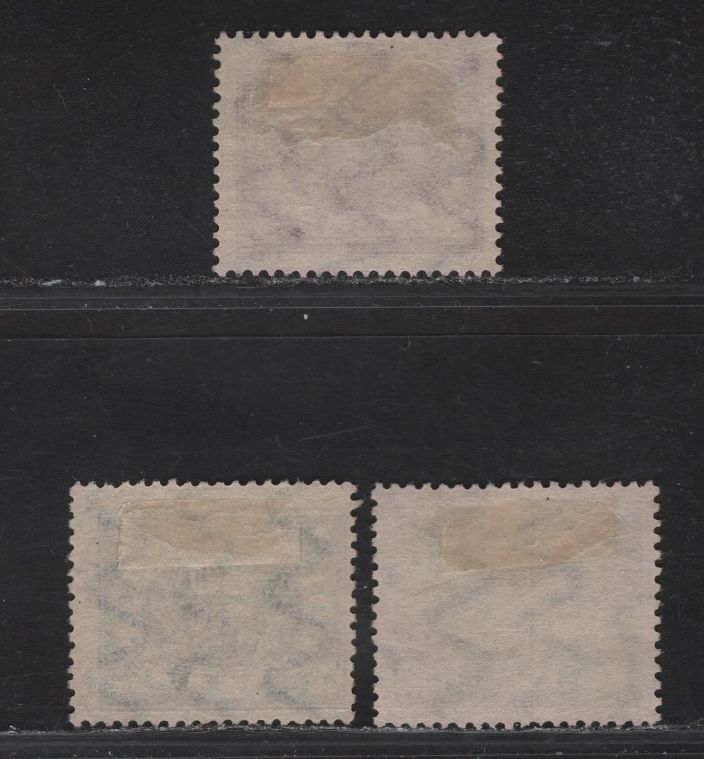 Lot 193B Bavaria SC#O43-O45 75pf - 90pf Deep Rose - Olive Green Arms, 1920 Arms Official Issue, 3 Fine/Very Fine Used Singles, Postally Used With Identical Bamburg March 31 1920 CDS Cancels, No BPP Handstamps