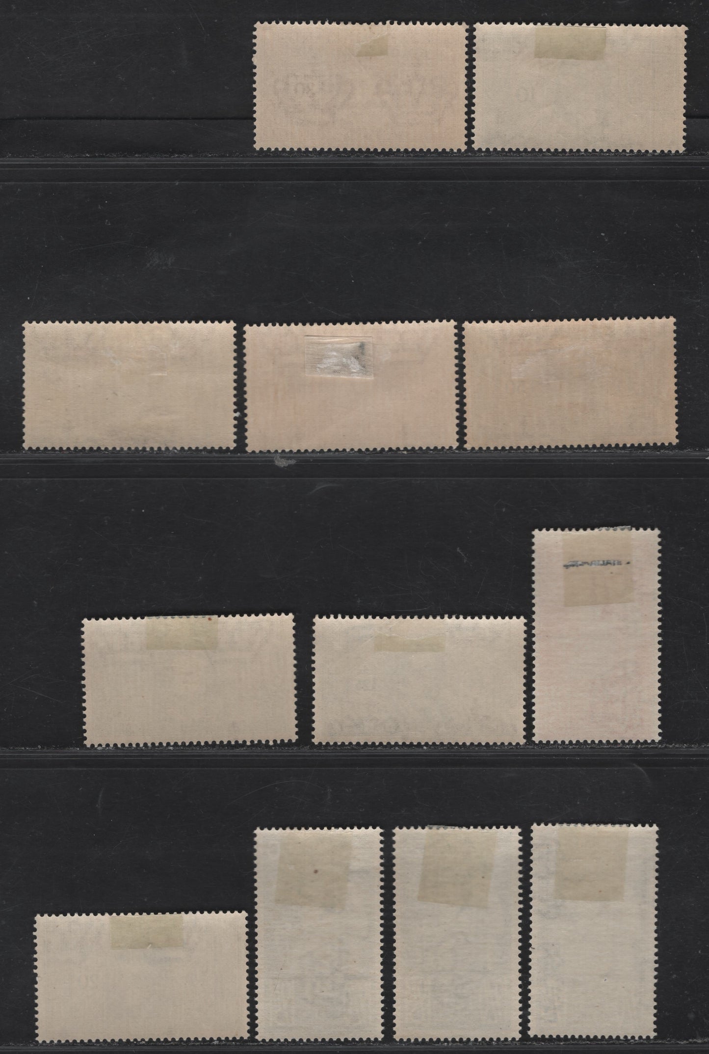 Lot 228 Italian Colonies SC#1-8, 42-48 10c - 1.25l Gray Black - Blue Dante - Mercury & Fasces, 1932 Dante Alghieri - 15th Annual Trade Fair Issues, 12 F/VFOG Singles