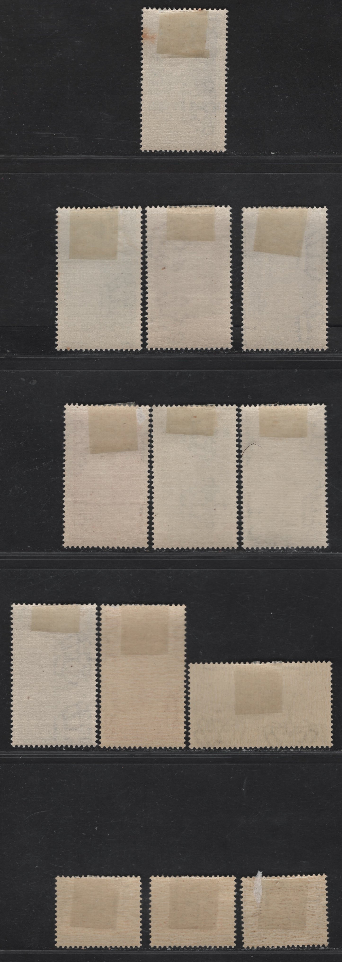 Lot 230 Italian East Africa SC#21-28, C12-C13, J1, Unissued J14-J15 5c Bistre Brown - Brown Ceasar - Numerals, 1938 Bimillenary Of Augustus Ceasar - Unissued Postage Dues, 13 F/VFOG Singles