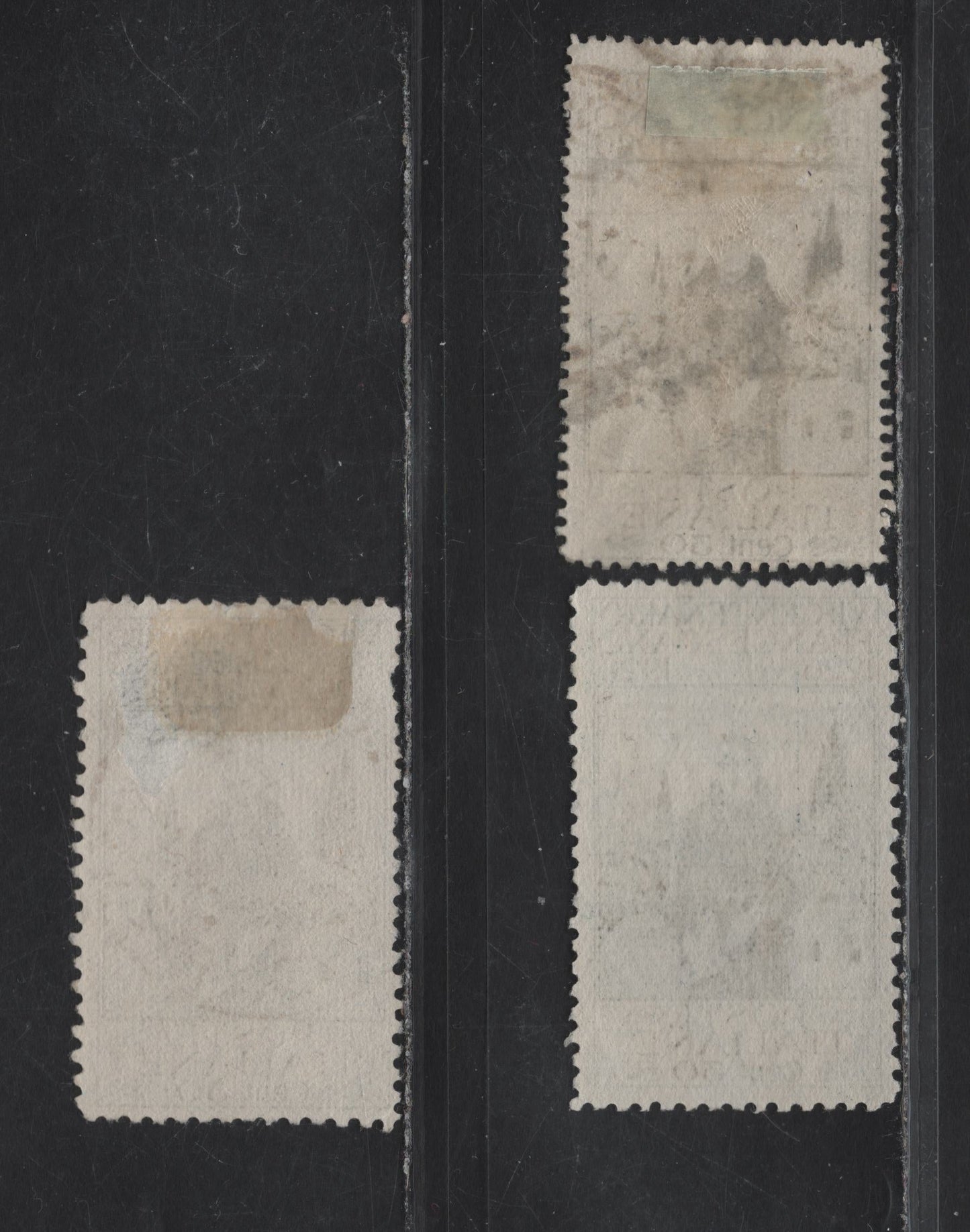 Lot 277 Italy SC#181, 181a 30c Slate Black & Greenish Black St. Francis, 1926 St. Francis Of Assisi Issue, 3 Fine Used Singles Perf 11 in 2 Shades & Perf. 13.5
