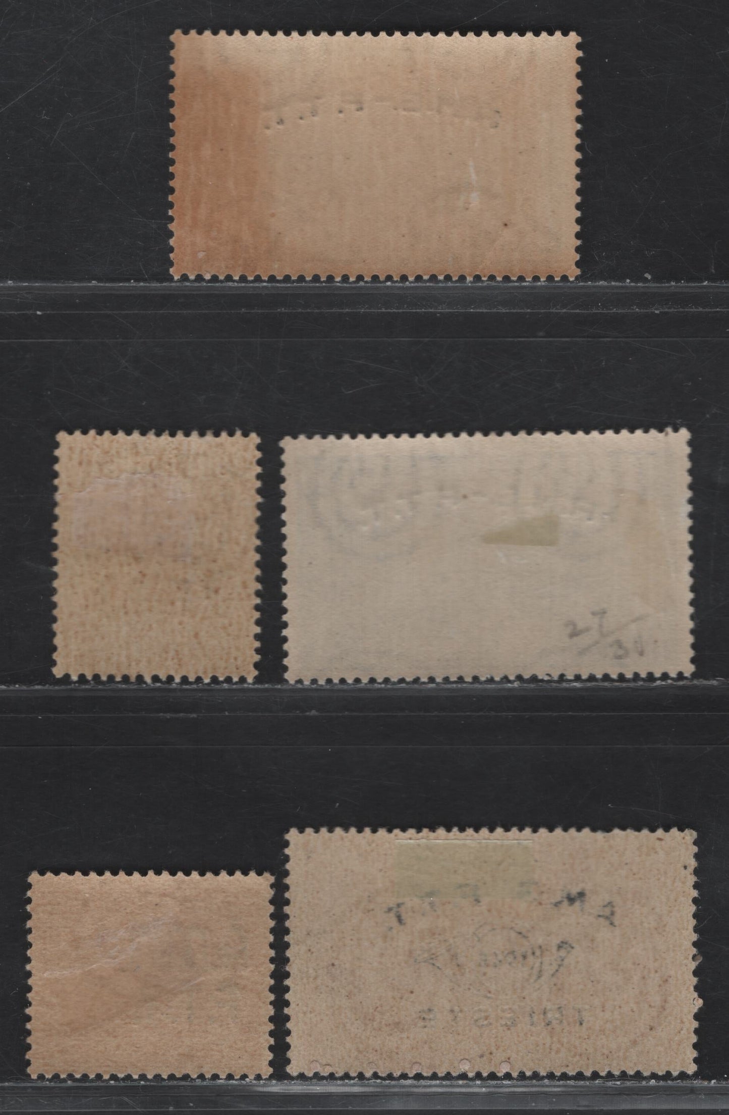 Lot 343 Italy - Trieste SC#22 , 27, C17, EY1, J1 8L-30L Dark Brown - Bright Ultramarine Manin Proclaiming Republic Of Venice-Ten Days of Brescia, 1947-1948 Centenary Of Risorgimento Uprisings - Postage Due Issues, 5 Fine & VFOG Singles