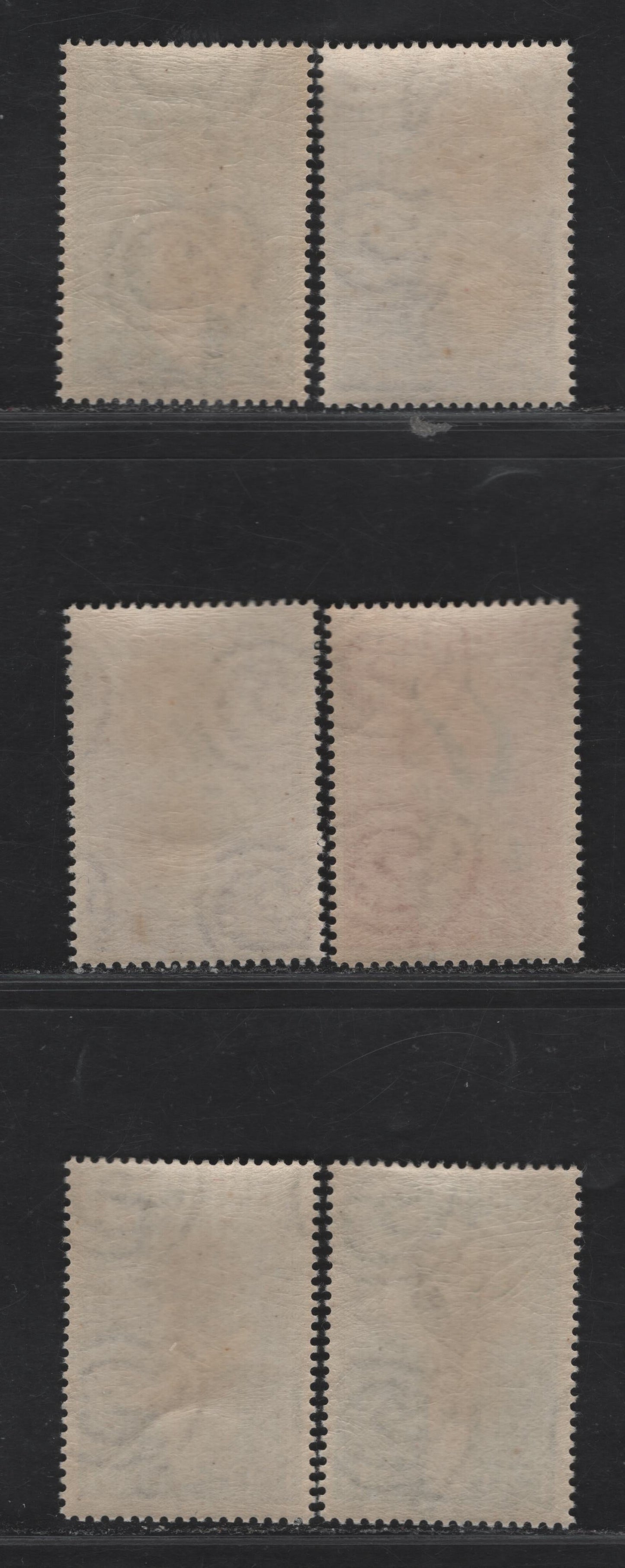 Lot 355 Somalia SC#C40-C45 35c-1.5s Grey Green & Black - Bright Blue Haggard's Oribi-Waterbuck, 1955 Antelopes Airmail Issue, 6 Fine & VFNH Singles