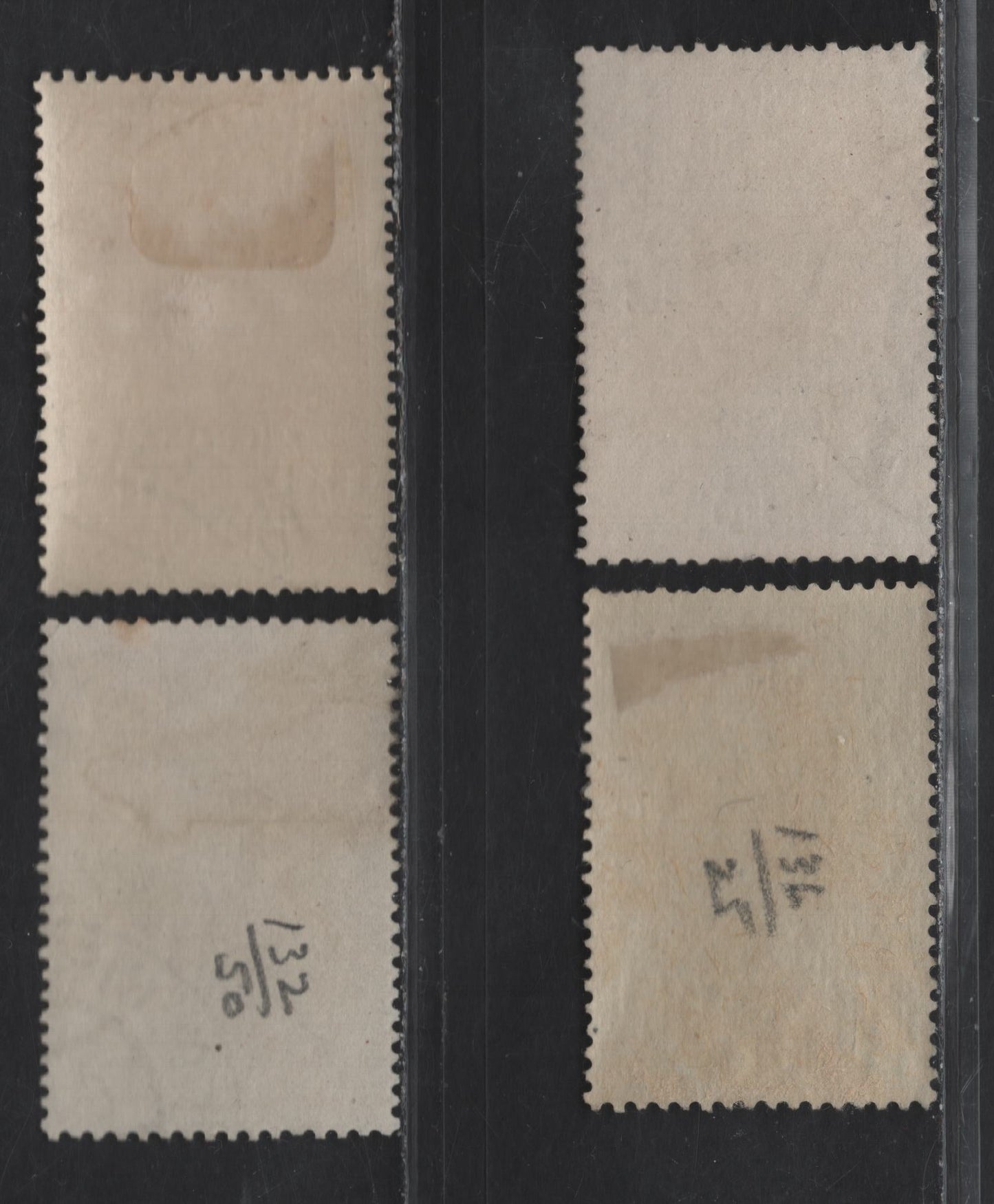 Lot 89 Austria SC#132, 134, 136-137 6h - 30h Buff - Olive Green Leopold II - Franz Joseph, 1908 Birthday Jubilee Issue, 4 Fine/Very Fine Used Singles, 12h Scarlet Is A CTO, So Valued As Mint