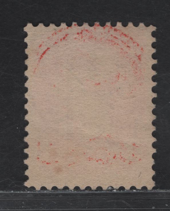 Lot 101 (C) Canada #41 3c Deep Orange Vermillion Queen Victoria, 1888-1897 Small Queen Issue, A Fine Used Single, Late 2nd Ottawa Printing, Paper 2O-K, Perf 12x12.2.