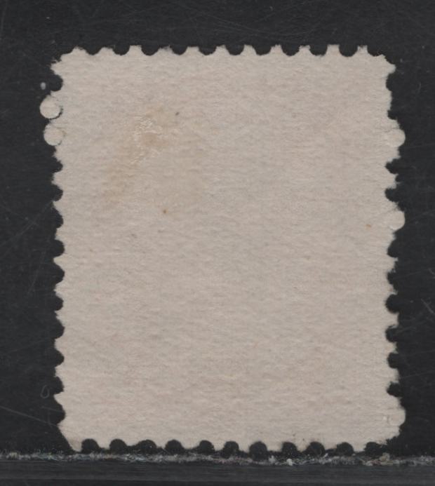 Lot 12 (C) Canada #35d 1c Bright Orange Queen Victoria, 1870-1893 Small Queen Issue, A Very Fine Used Single, Mid Montreal Printing, Paper MM-I, Without Position Dot At LL, Clear, Circle Of Wedges Cancel.