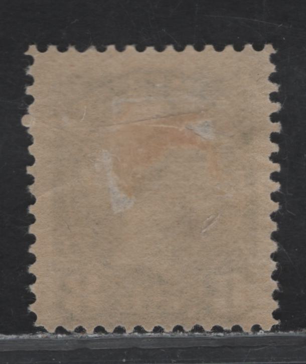Lot 132 (C) Canada #44a 8c Blue Gray Queen Victoria, 1888-1897 Small Queen Issue, A VGOG Single, Paper 2O-EE, Perf 12, Very Tiny Hinge Thin.