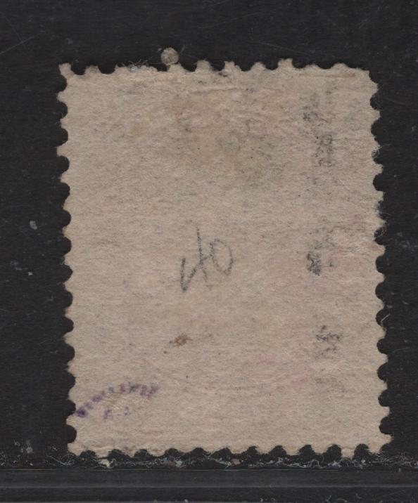 Lot 150 (C) Canada #45vi 10c Salmon Rose Queen Victoria, 1888-1897 Small Queen Issue, A Fine Used Single, Paper LM-I, Perf 12.1