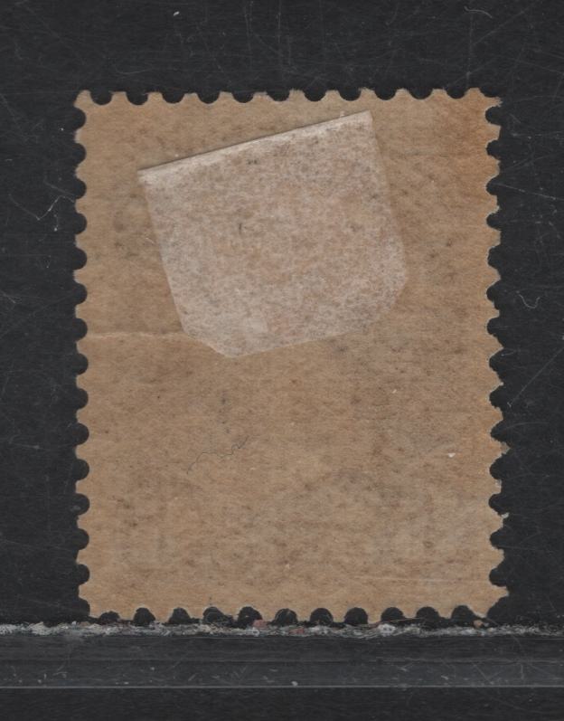 Lot 315 Canada SC#39d 6c Brown Queen Victoria, 1870-1893 Small Queen Issue, A FOG Single, Late Montreal Printing, Paper LM-F, Perf 12, Small Internal Gum Crease & Tiny Stain Near Top of Throat.