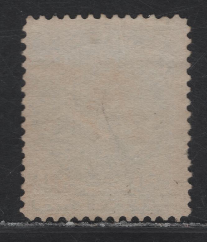 Lot 320 Canada SC#47 50c Blue Queen Victoria, 1888-1897 Small Queen Issue, A Fine Used Single, Mid Second Ottawa Printing, Paper 2O-FF, Perf 12, Small Internal Paper Wrinkle At The Top.