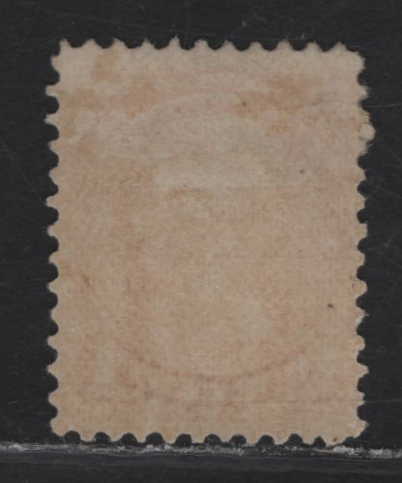 Lot 7 (C) Canada #35iv 1c Red Orange Queen Victoria, 1870-1893 Small Queen Issue, A FOG Single, First Ottawa Printing, Paper FO-B, Perf 12x11.9, Pos. Dot At Lower Left.