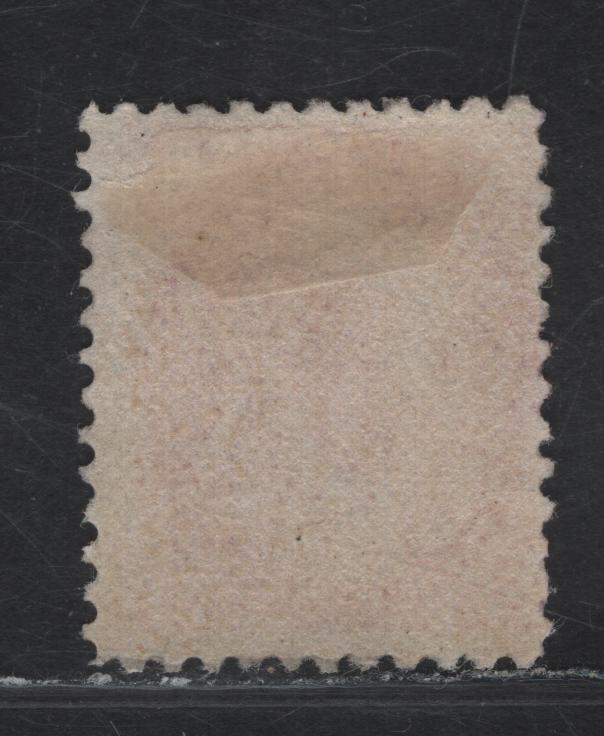Lot 150 (C) Canada #78 3c Carmine, 1898-1902 Queen Victoria Numeral Issue, A VGUN Single On Paper ABN-JJ, Perf 12