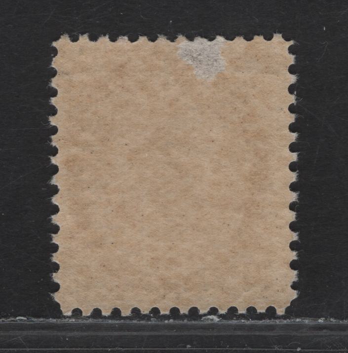 Lot 158 (C) Canada #80 6c Deep Yellowish, 1898-1902 Queen Victoria Numeral Issue, A VGNH Single On Paper ABN-RR, Perf 12x11.95