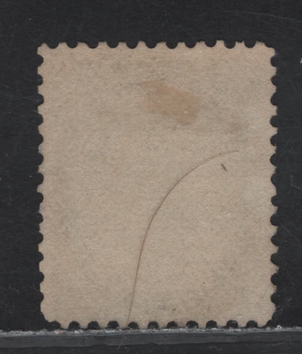 Lot 174 (C) Canada #84 20c Olive Green Queen Victoria, 1898-1902 Numeral Issue, A Fine Used Single Paper ABN-A, Perf 12,