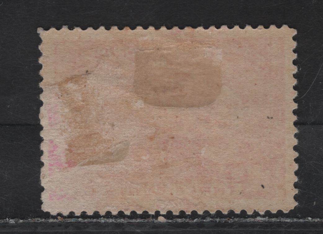 Lot 70 Canada #53 3c Bright Rose Queen Victoria, 1897 Diamond Jubilee Issue, A VFOG Single, Jumbo Margins, Paper ABN-U, Perf 12, Large Adhesion On Gum.