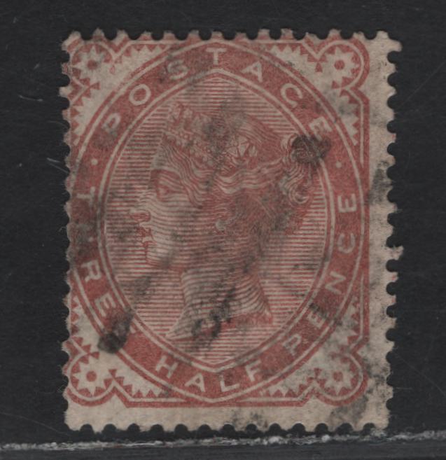 Lot 7 Great Britain SG#167 1.5d Venetian Red Queen Victoria, 1880-1881 Queen Victoria Surface Printed Issue, A Very Good Used Single