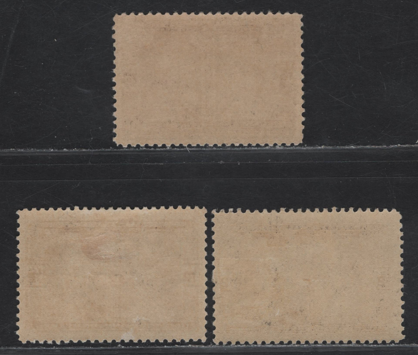 Lot 120 Canada #96 1/2c Black Brown & Brown Black Prince & Princess of Wales, 1908 Quebec Tercentenary Issue, 3 VFOG Singles, Papers ABN-A & ABN-B