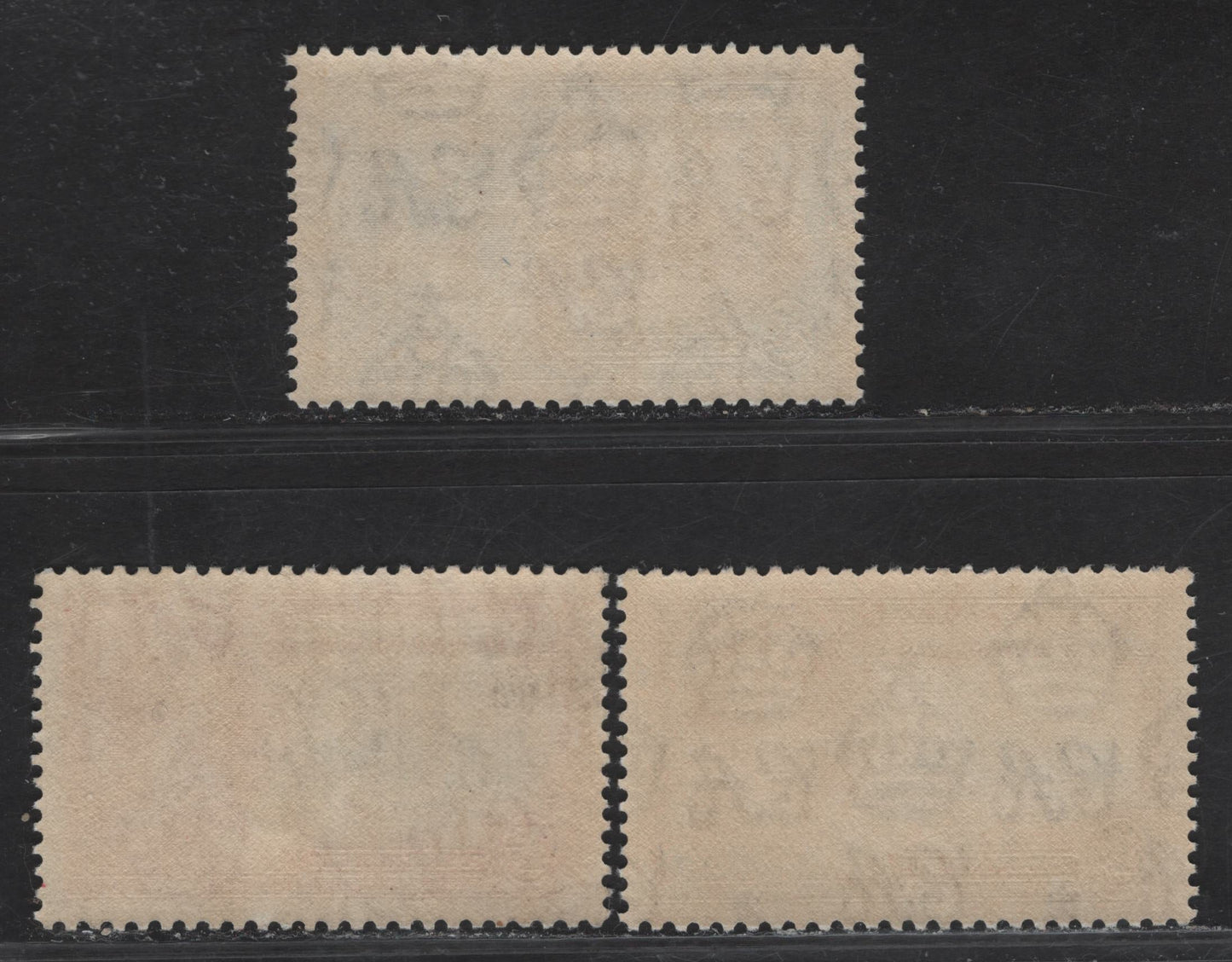 Lot 167 Leeward Islands SG#88-90 1d - 12.5d Deep Blue & Scarlet - Yellow Brown & Deep Purple KGV & Windsor Castle, 1935 Silver Jubilee Issue, 3 VFNH Singles