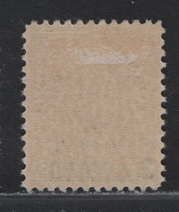 Lot 260 Canada #139 2c on 3c Bright Carmine Red King George V, 1926 Admiral Provisional Issue, A FOG Single, Paper ABN-O