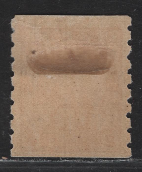 Lot 272 (C) Canada #MR6 2c+1c Carmine King George V, 1916 War Tax Issue, A VFOG Single, Paper ABN-A, Perf 8 Vertical, Rotary Bar Perforation, Retouched Frameline.