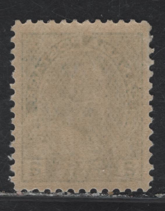 Lot 105 (C) Canada  #107a 2c Dark Green King George V, 1911-1925 Admiral Issue, A VFNH Single, Experimental Thin Paper (ABN-NNN), Wet Printing, Retouched Frameline, Perf 11.9.