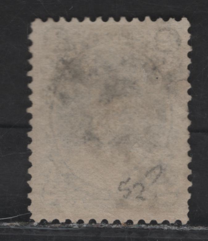Lot 331 Hawaii (C) SC#52c 5c Deep Indigo Queen Liliuokakini, 1890-1891 Queen Liliuokakini Issue, A Very Good Used Single, Small Tear At UL