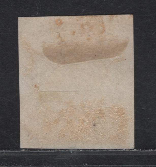 Lot 371 Luxembourg SC#4 1c Buff Arms, 1859-1864 Arms Definitives Issue, A VGOG Imperf Single, Frankfurt Printing, Internal Gum Crease, Margins Wide On 3 Sides to Just In At Top.