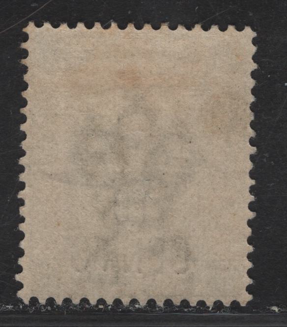 Lot 59 (C) Hong Kong SG#55 10c on 30c Gray Green Queen Victoria, 1898 Queen Victoria Issue, A VFOG Single, Figures Spaced 1.3mm Apart vs Normal 1.0mm