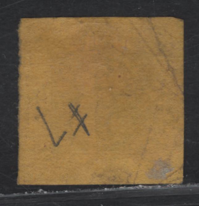 Lot 21 Germany - Thurn & Taxis #7 3sgr Black On Brownish Yellow Numeral, 1852-1858 Numeral Issue, An Extremely Fine Unused Single, Jumbo Margins On 3 sides to Full Margins At LL