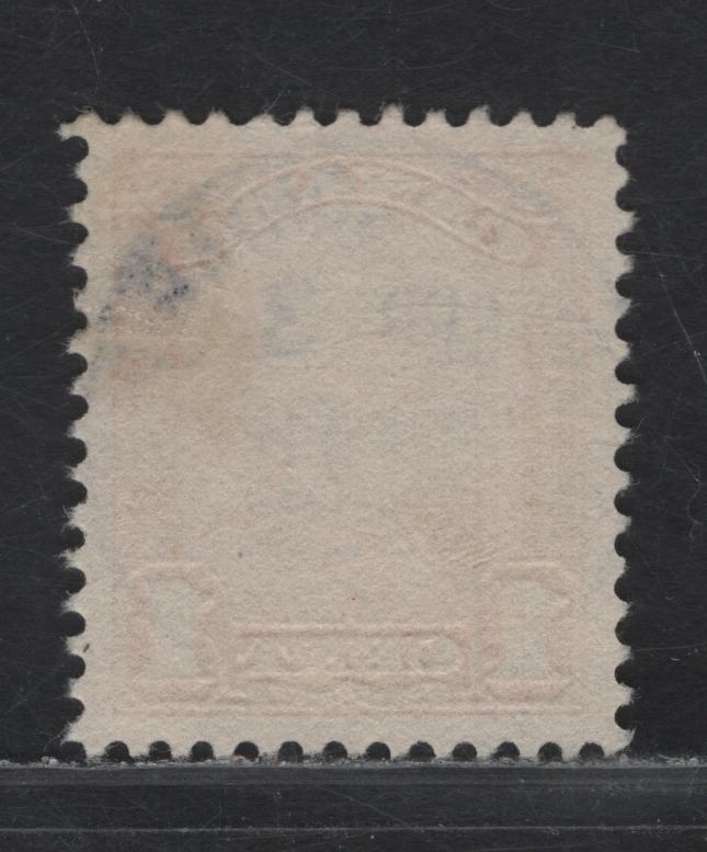 Lot 237 (C) Canada #149 1c Orange King George V, 1928-1929 Scroll Issue, A Very Fine Used Single, Paper ABN-CCCC SON Sept 3 1929 Toronto Postal Terminal CDS Cancel .