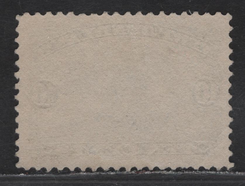 Lot 121 Canada #59 10c Black Schooner, 1887-1898 5th Cents Issue, A Very Fine Unused Single, Paper Cents-SS, Perf 12.2x12.25