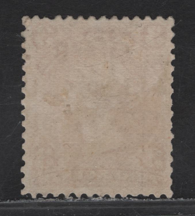 Lot 122 Canada #25 3c Red Queen Victoria, 1868-1876 Large Queen Issue, A VFRG Single, Paper FO-O (Duckworth Paper 10), Perf 12, Sismondo Certificate Stating That The Gum Is Not Original.