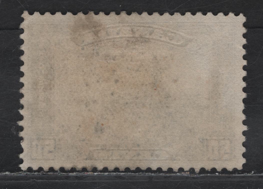 Lot 241 Canada #176 50c Dull Blue Grand Pre, 1930-1931 Arch/Leaf Issue, A Fine Unused Single, Paper BABN-V, Perf 10.9, Some Light Soiling Which May Come Out With A Good Soak.