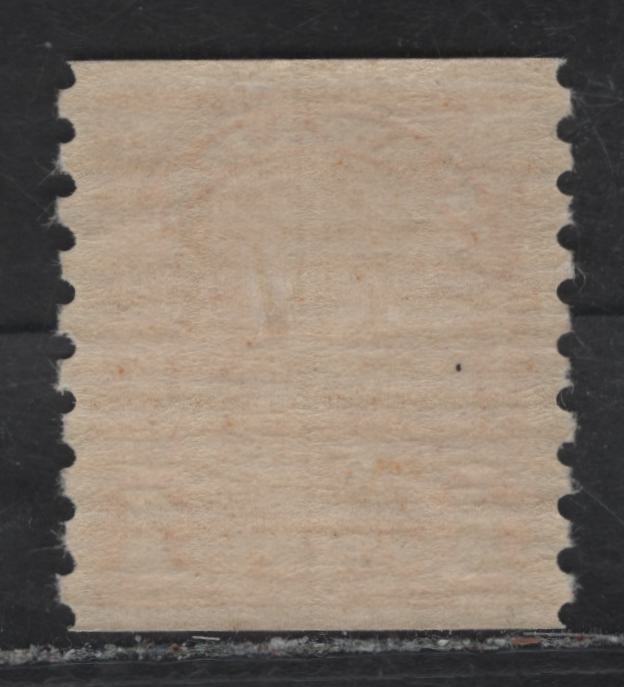 Lot 252 Canada #178 1c Pale Orange King George V, 1930-1931 Arch/Leaf Coil Issue, A VFOG Single, Paper BABN-AA, Rotary Bar Perforated